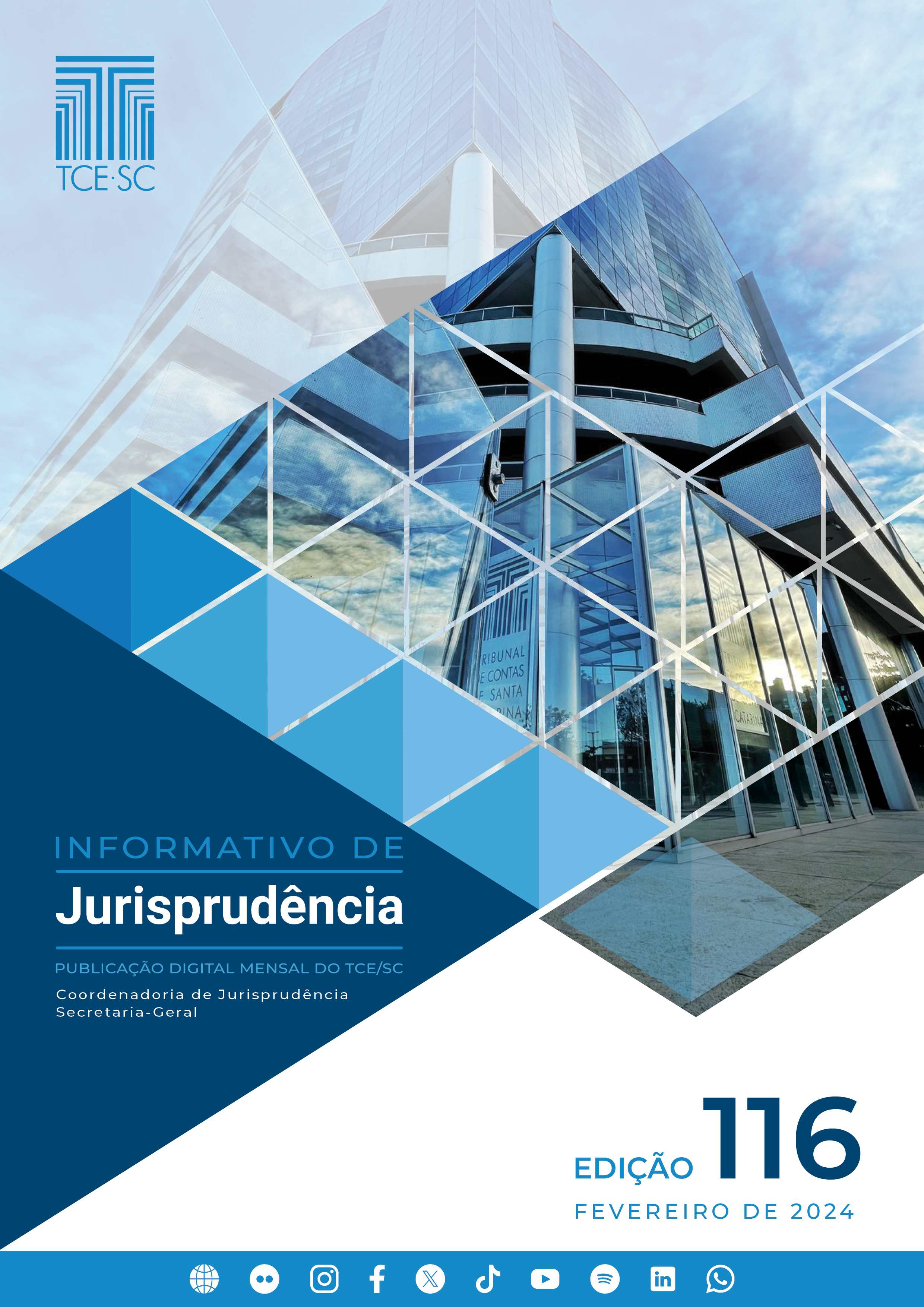 Capa do Informativo de Jurisprudência
