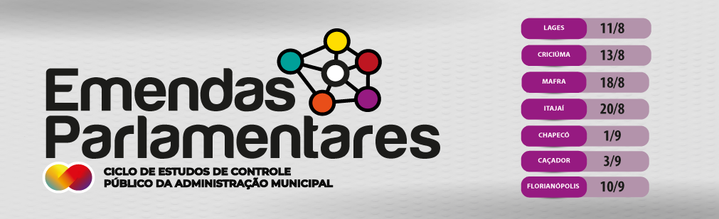 Banner inscrição - Emendas Parlamentares