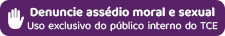 Ícone, na cor lilaz, em formato circular. No lado esquerdo, uma mão aberta com dedos espalmados.