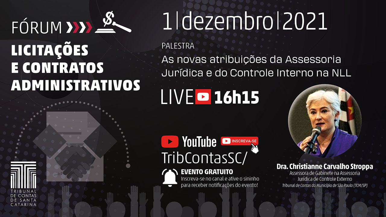  Fórum do TCE/SC orienta gestores públicos sobre a Nova Lei de Licitações e Contratos