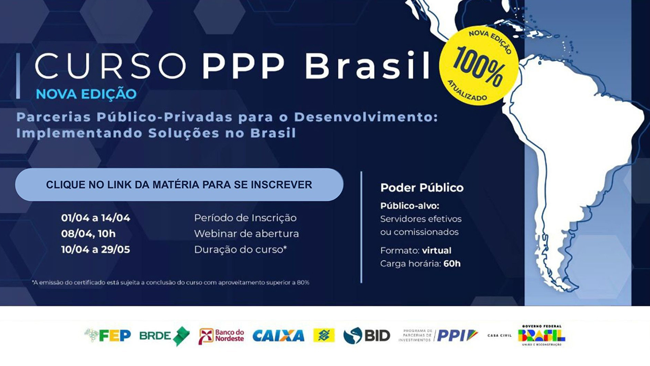 Banner com informações sobre o Curso.