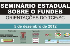 TCE/SC realiza seminário sobre o Fundeb