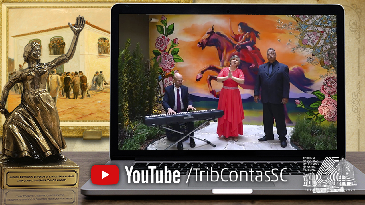 TCE/SC disponibiliza clipe musical, no seu canal do Youtube, em homenagem ao bicentenário do nascimento de Anita Garibaldi