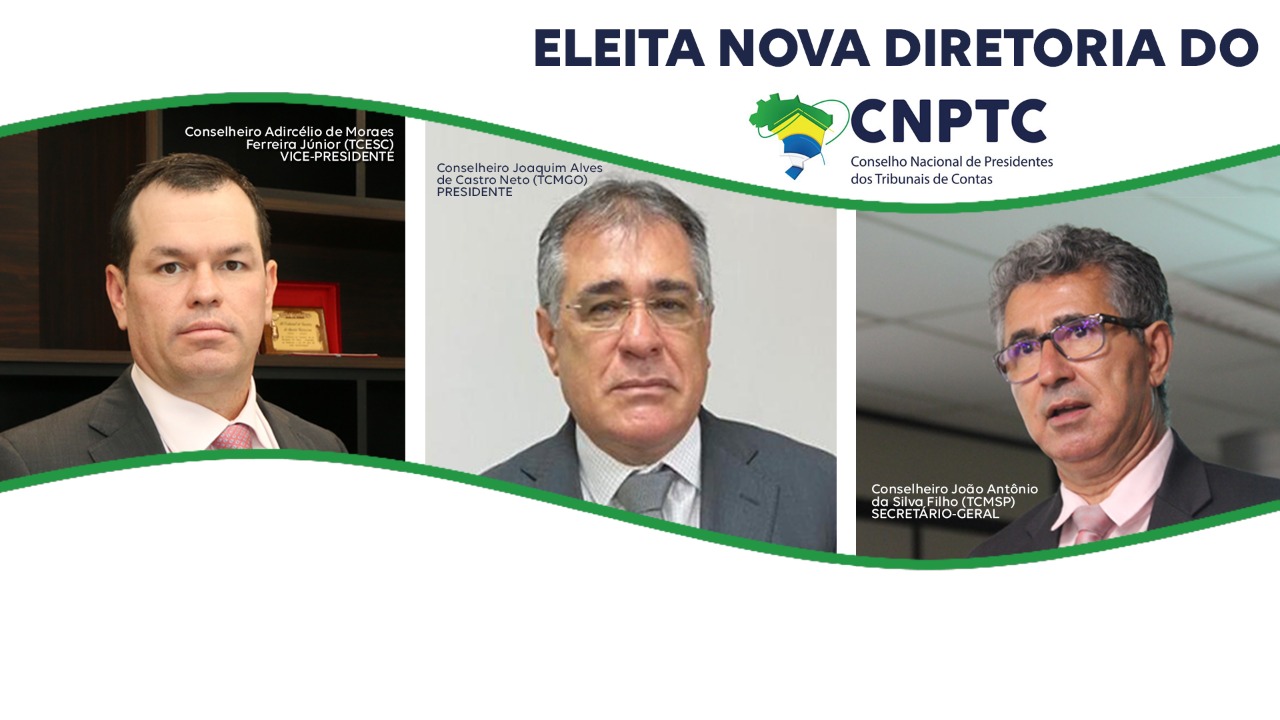 Presidente do TCE/SC é eleito por unanimidade vice-presidente do CNPTC