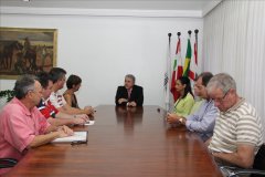Fontes recebe representantes da ASTC