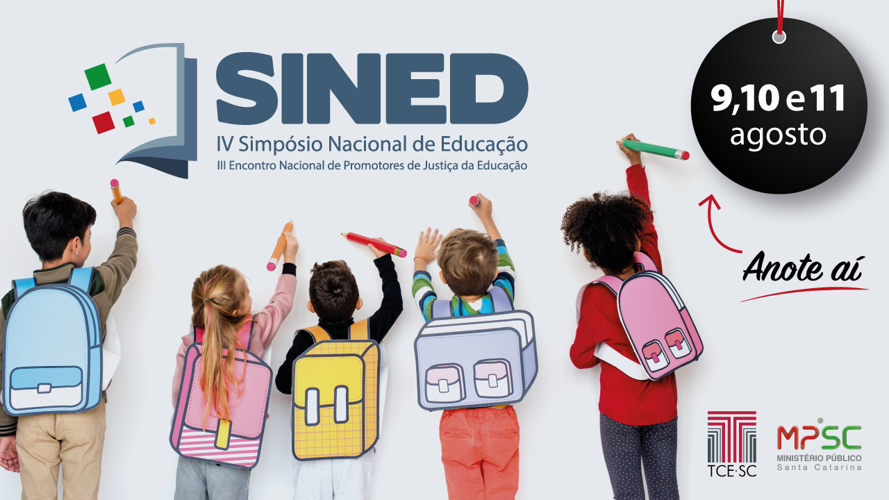 TCE/SC inicia divulgação do IV Simpósio Nacional de Educação