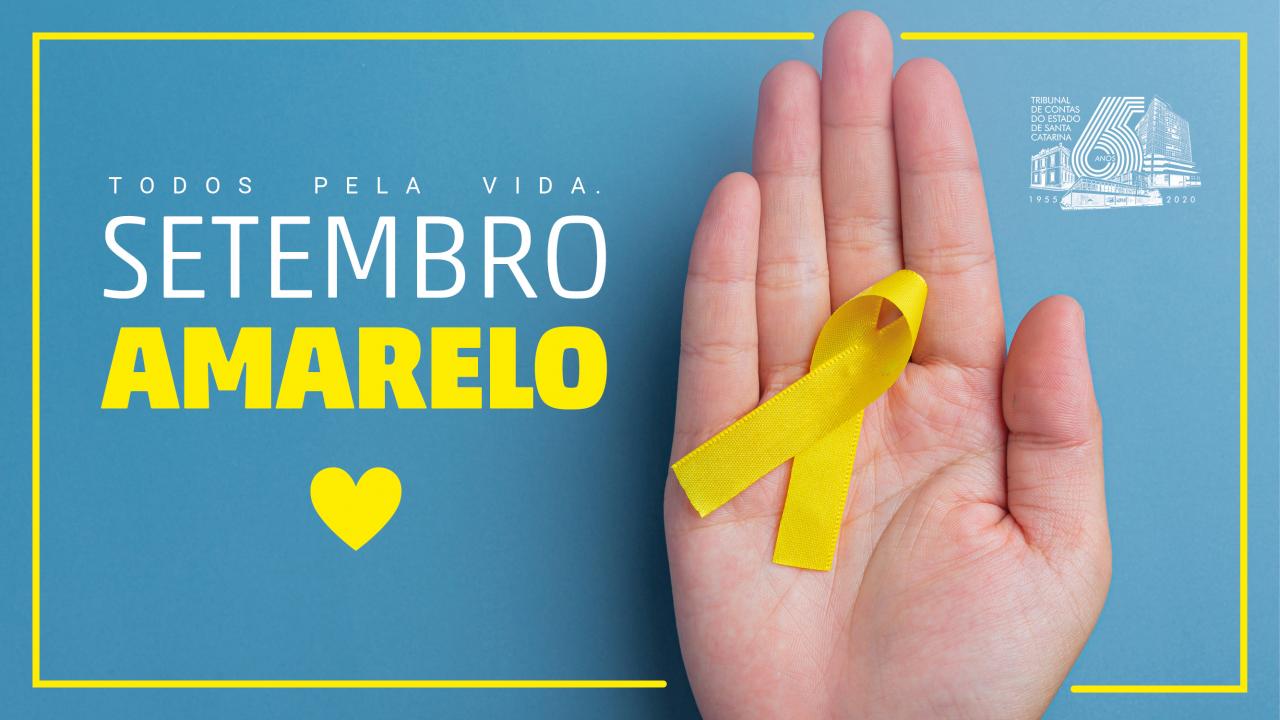 TCE/SC promove palestra sobre “setembro amarelo” para o público interno