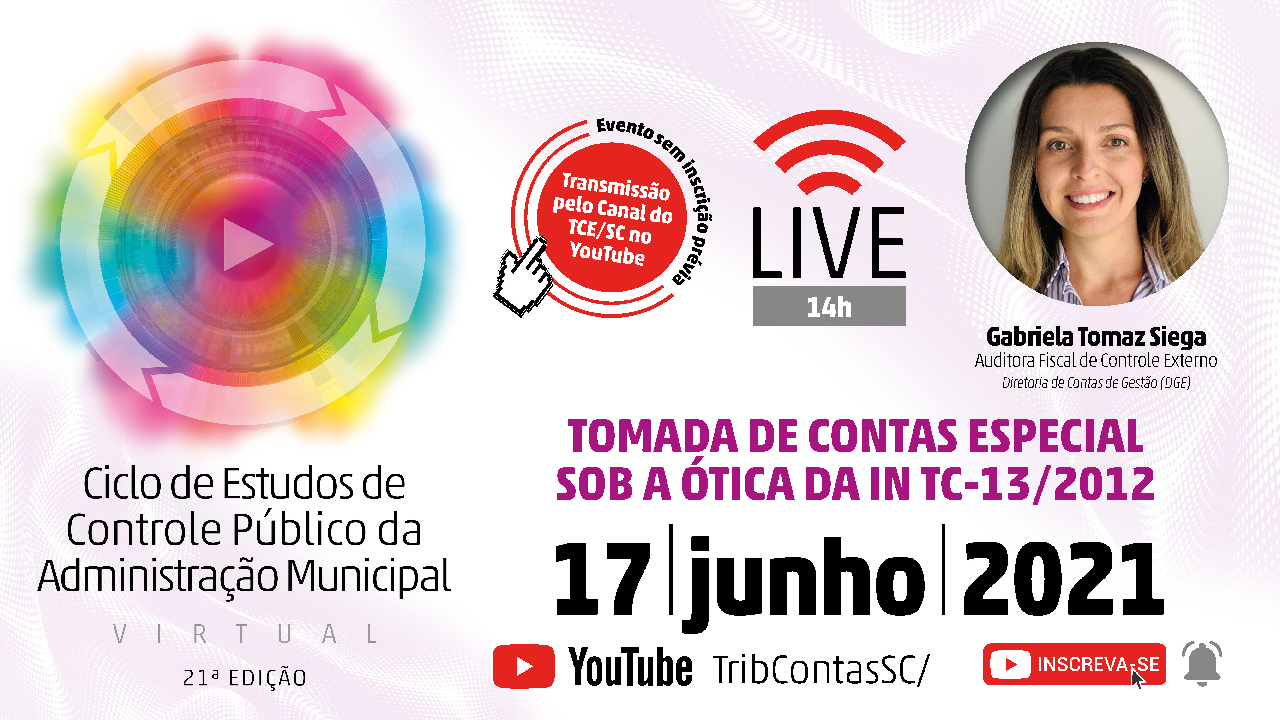 21º Ciclo de Estudos do TCE/SC traz esclarecimentos sobre Tomada de Contas Especial 