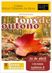 Coral do TCE/SC e Banda Descontrole Interno juntos na Terça Sonora