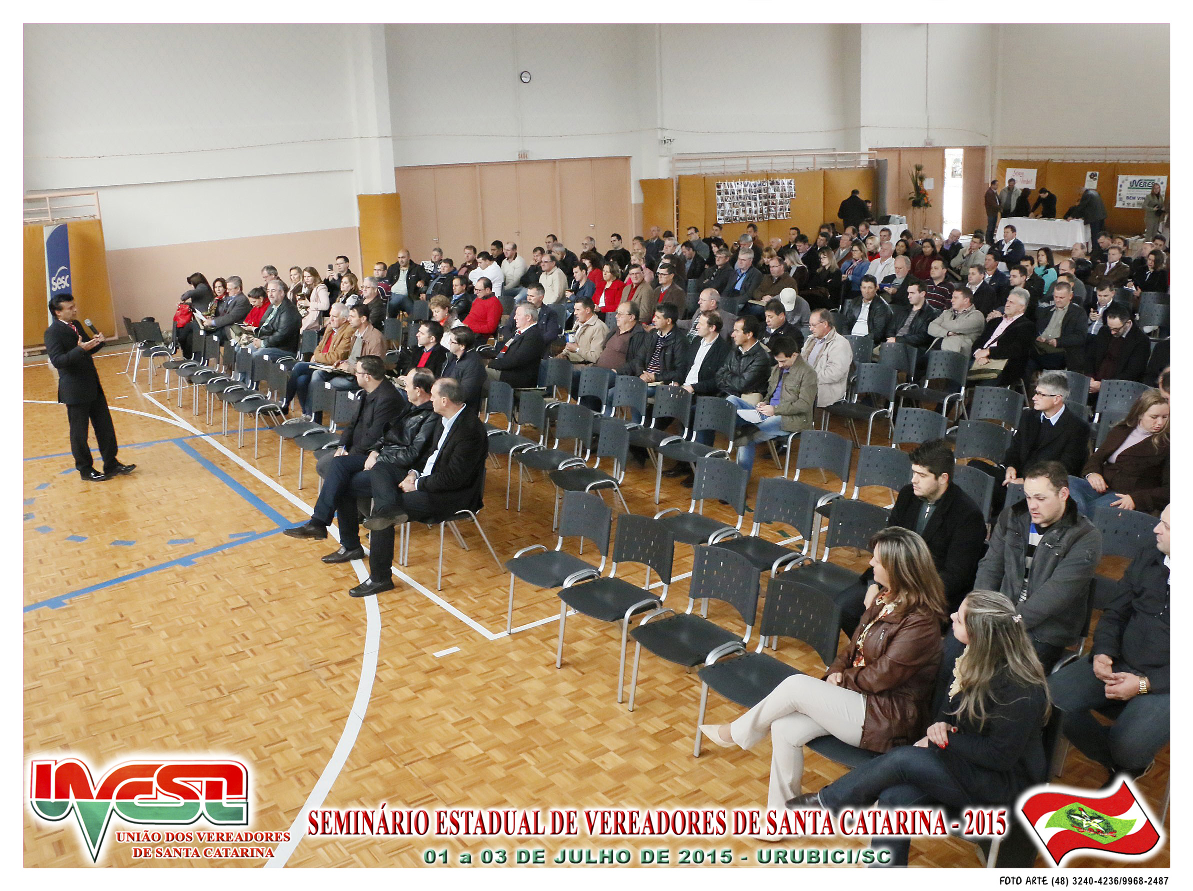 Servidor do TCE/SC participa do Seminário Estadual de Vereadores, em Urubici