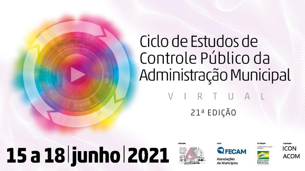 TCE/SC realizará, de forma virtual, o 21º Ciclo de Estudos para orientação aos gestores municipais 