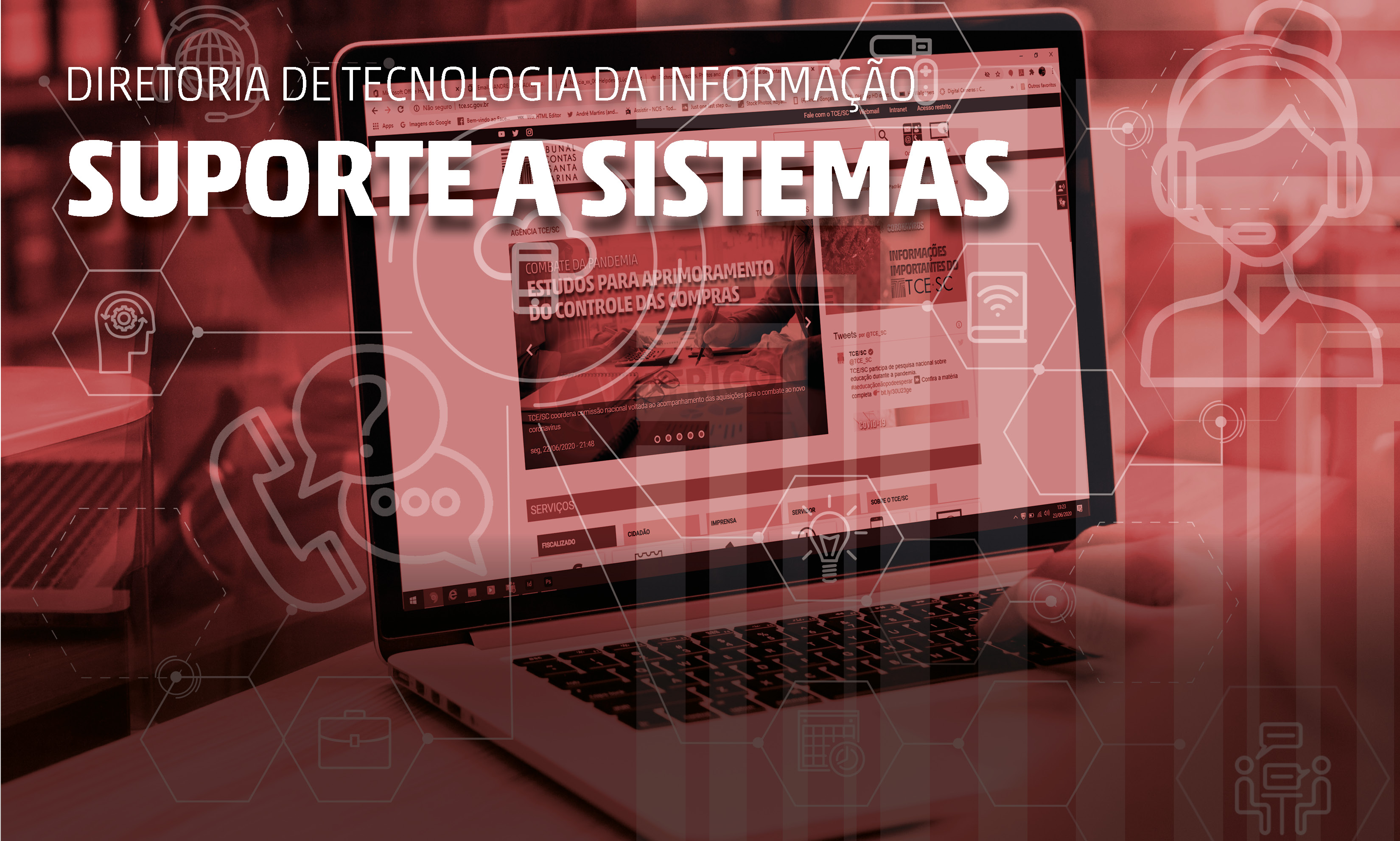 TCE/SC reforça canais de comunicação com jurisdicionados para atendimentos relacionados a sistemas 