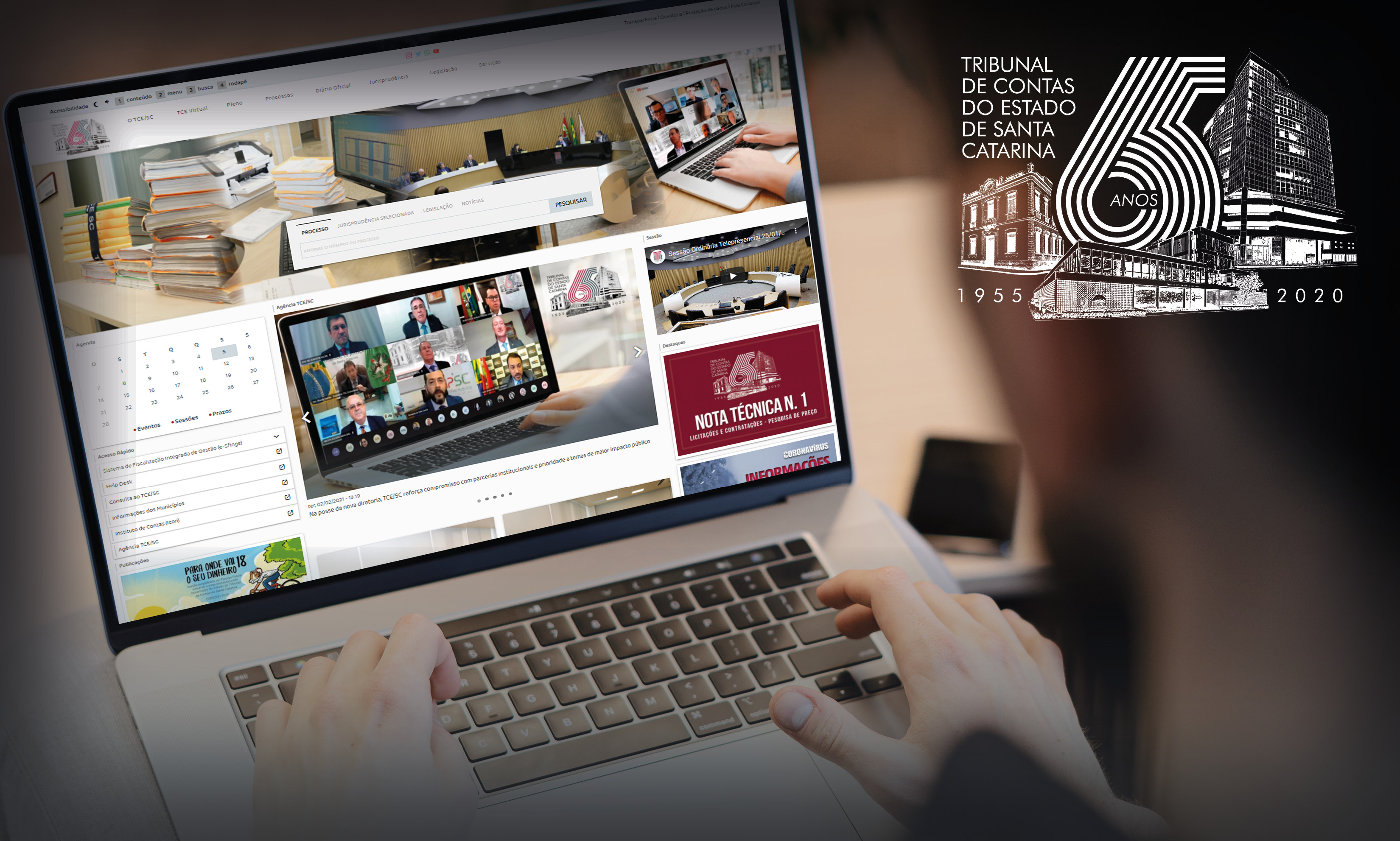 Novo Portal do TCE/SC está no ar 