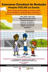 TCE/SC anuncia vencedores do concurso de redação sobre o controle dos gastos públicos