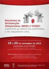 TCE/SC e MP/SC promovem encontro para troca de informações entre servidores e avaliação de atuação conjunta 