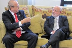 Wan-Dall visita presidente do Tribunal de Justiça nesta segunda-feira