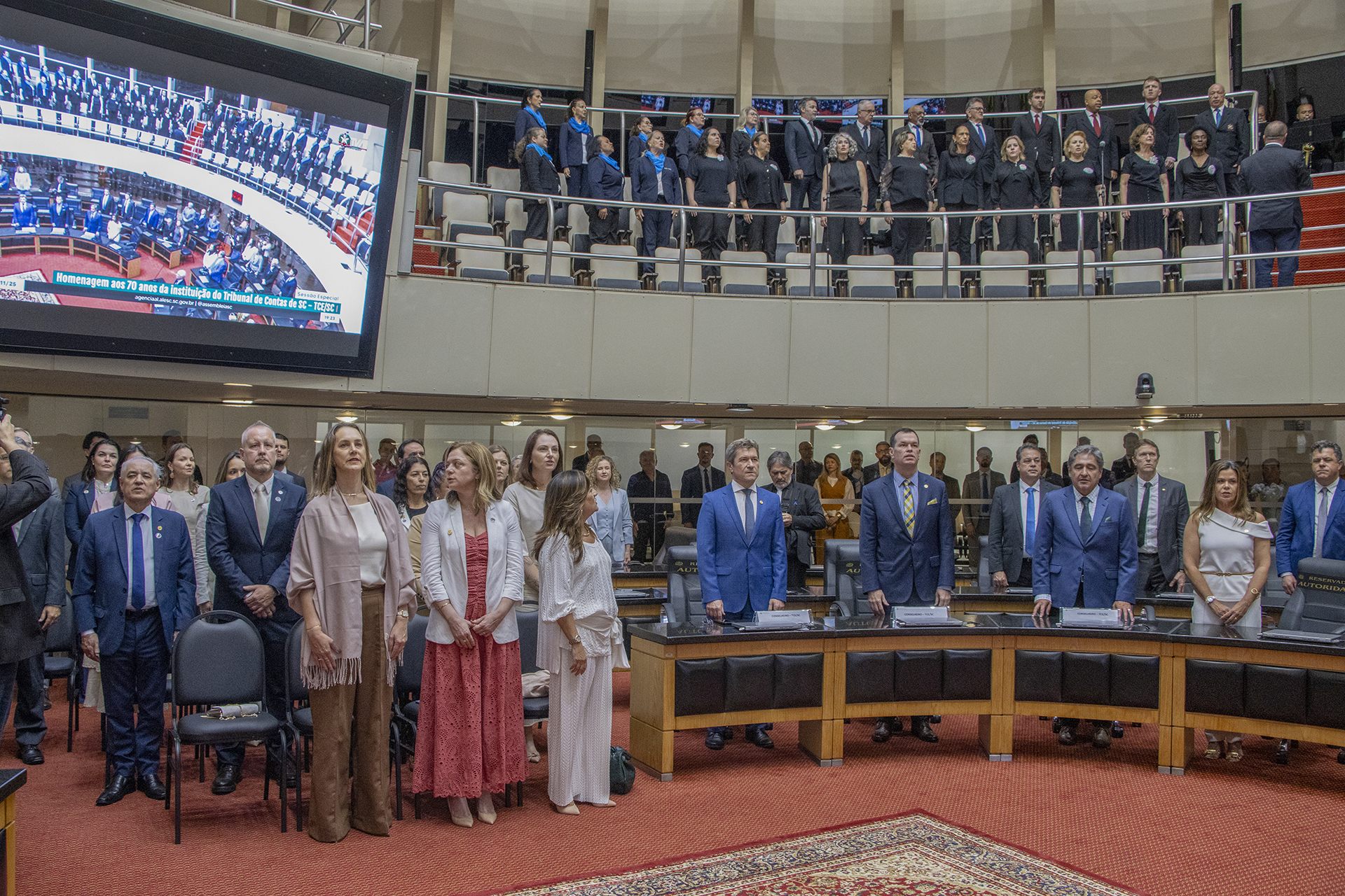 Foto de parte do público que participou da sessão especial.
