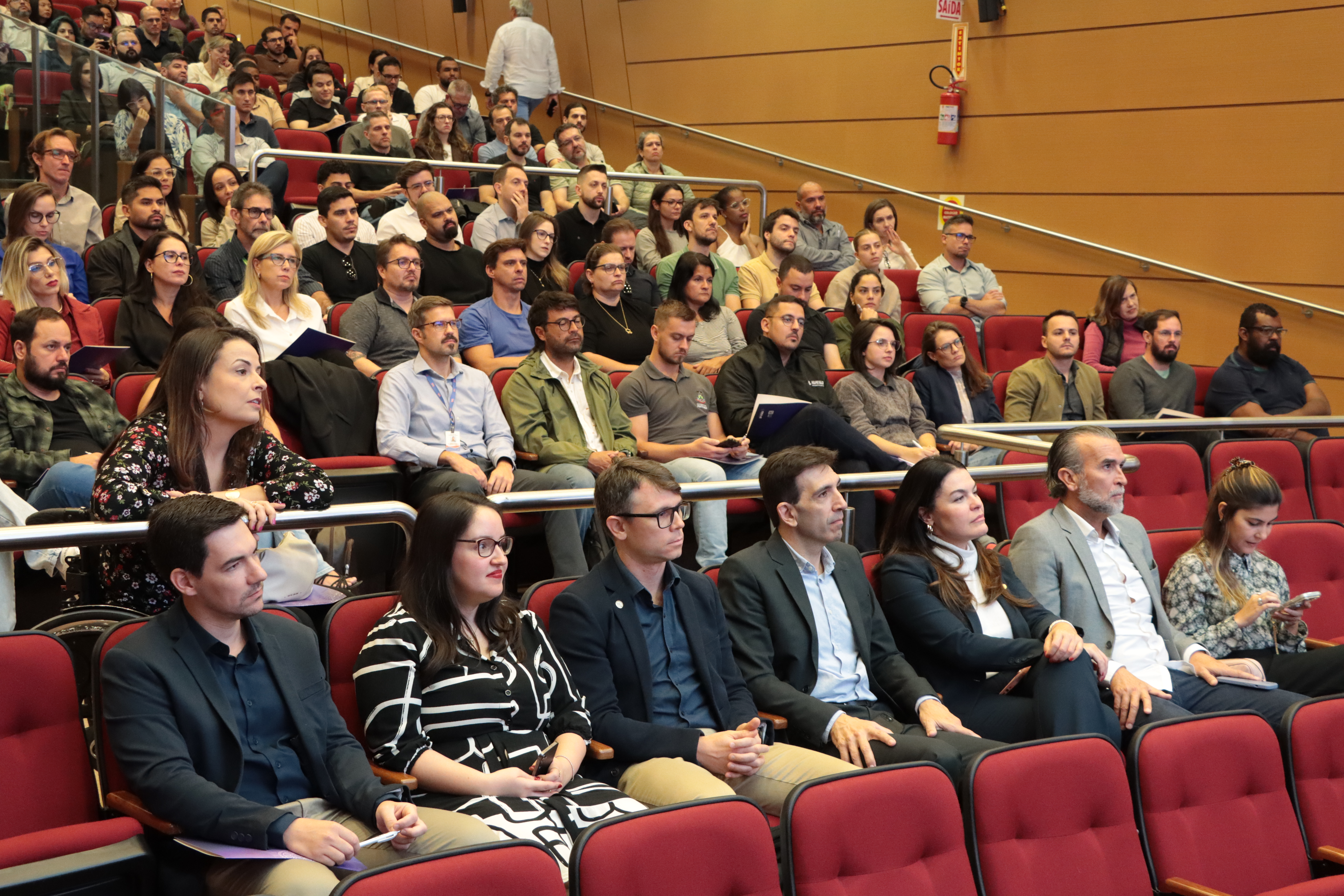 Foto horizontal da plateia do Engenharia em Pauta.