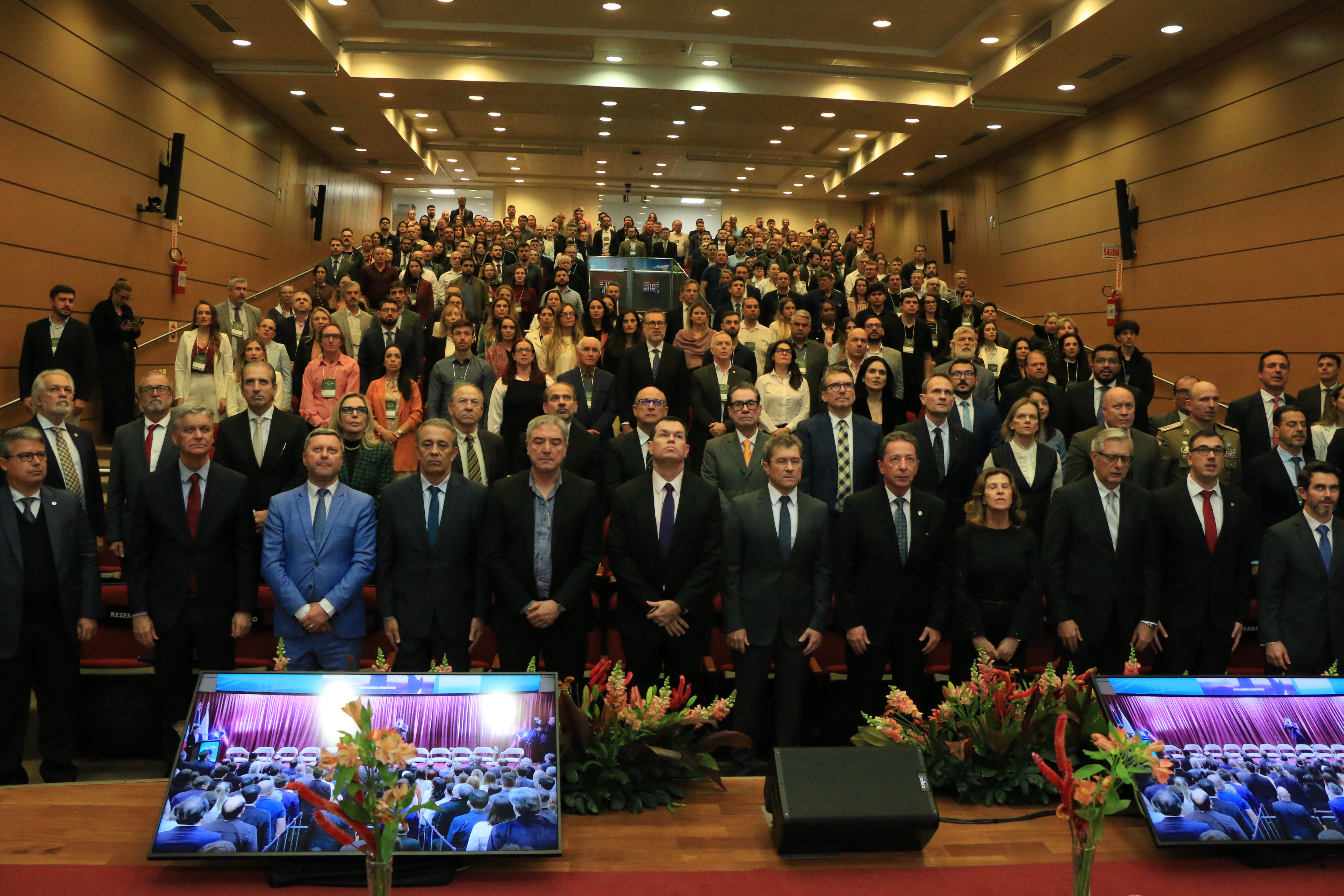 Foto do público.