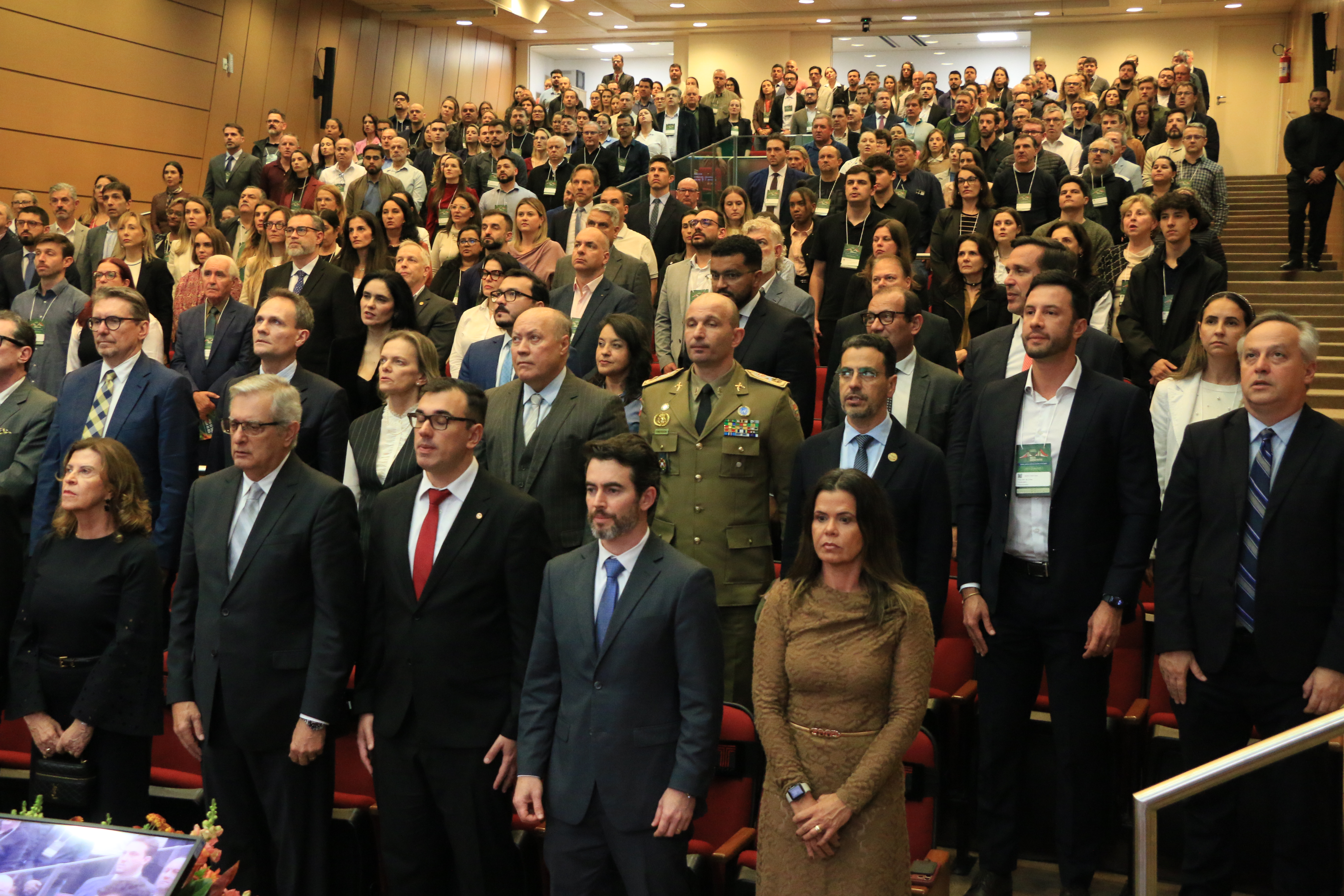 Foto do público.