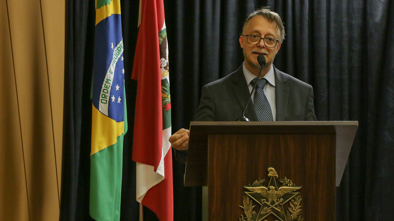 Procurador-geral do Ministério Público junto ao TCE/SC, Diogo Ringenberg