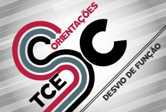 banner ORIENTAÇÕES TCE/SC (desvio de função)