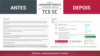 'Antes x Depois' da página da Ouvidoria do TCE/SC é apresentado em evento do Governo do Ceará 