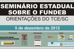 TCE/SC realiza seminário sobre o Fundeb