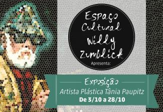 Banner exposição Tânia Paupitz