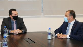 Presidente do TCE/SC recebe visita institucional do governador Carlos Moisés