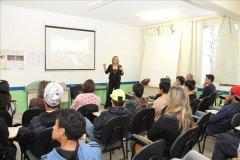 Alunos de escola pública recebem orientação do TCE/SC sobre preservação do patrimônio