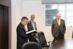 Ribas Jr. transfere presidência do TCE/SC ao conselheiro Herbst