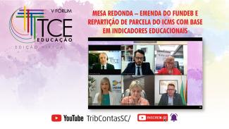 V Fórum TCE Educação discute os efeitos da EC 108/2020 que trata da repartição e distribuição do ICMS entre os municípios