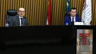 Em visita ao TCE/SC, presidente da Atricon ressalta importância do fortalecimento dos órgãos de controle externo