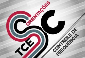 banner ORIENTAÇÕES TCE/SC (controle de frequência)