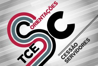 Banner ORIENTAÇÕES TCESC - Cessão Servidores