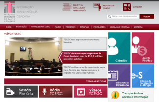 Site do TCE/SC ficará fora do ar neste fim de semana