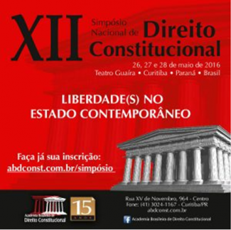 Banner XII Simpósio Nacional de Direito Constitucional