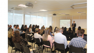 Acadêmicos da Unibave participam da ação “Portas Abertas” do TCE/SC