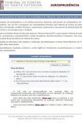 TCE/SC lança Informativo de Jurisprudência online