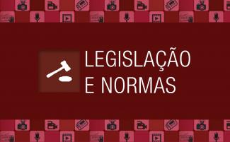 Banner legislação e normas