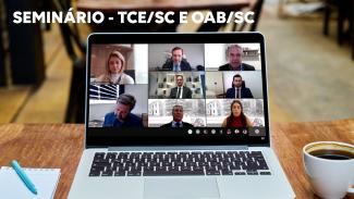 TCE/SC e OAB/SC promovem evento para discutir a lei que estabelece programa federativo de enfrentamento ao Coronavírus    