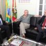 Parcerias e visita de representantes de Cabo Verde foram assuntos discutidos pelos dirigentes do TCE/SC e do MPSC