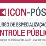 Matrículas para 1º Curso de Especialização do Icon-Pós do TCE/SC estão abertas até 18 de setembro