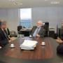 Presidente do TCE/SC recebe representante do BID para estreitar parceria