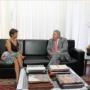 Fontes recebe visita da presidente da ASTC