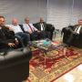 visita institucional do conselheiro Marco Antônio Lopes Peixoto, presidente do TCE do Rio Grande do Sul