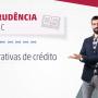 Descrição da imagem: Banner branco, quadriculado, com borda superior diagonal vermelha e borda lateral diagonal cinza. Ao lado direito, há um homem, vestido de terno azul-escuro e calça cinza, apontando para o tema Cooperativas de crédito, que está ao lado esquerdo. Abaixo do título, há o ícone de dinheiro na cor vermelha. Na parte superior esquerda, há o texto Jurisprudência do TCE/SC e o ícone de livro com uma lupa sobre a página. 